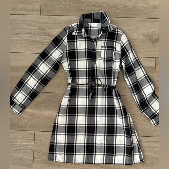 Girls Plaid and Lace Kids Dress Bundle fall dress bundle size 8 - Picture 4 of 5